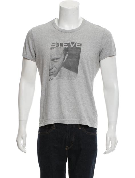 steve mcqueen dolce gabbana|Authentic Dolce & Gabbana DG Gray Steve McQueen Graphic T .